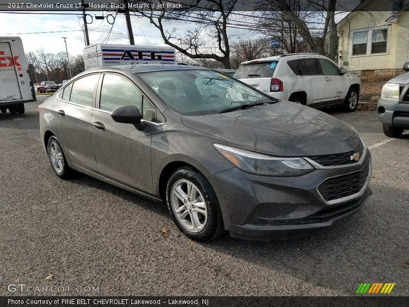 Mosaic Black Metallic / Jet Black 2017 Chevrolet Cruze LT