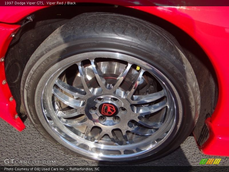 Viper Red / Black 1997 Dodge Viper GTS