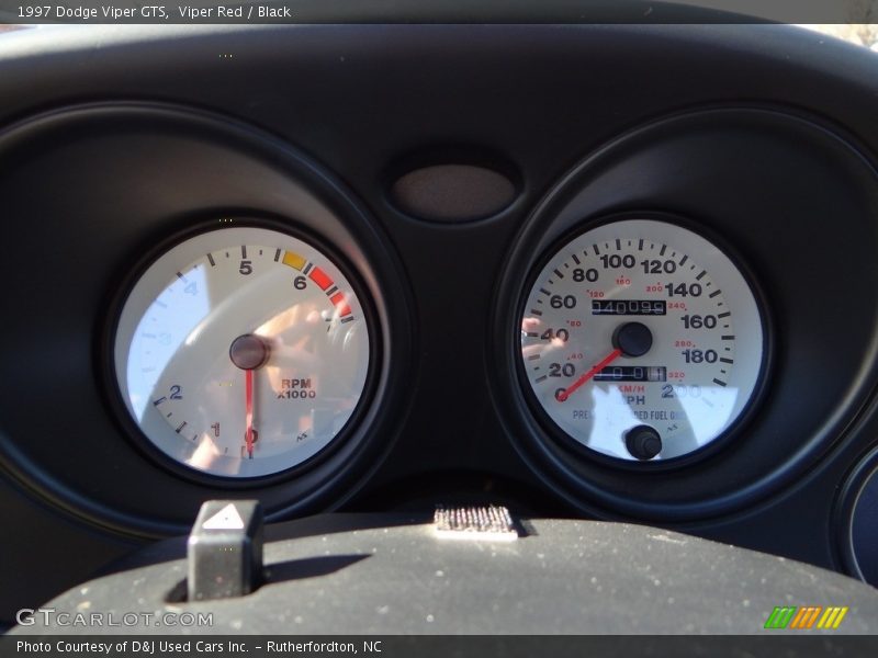 Viper Red / Black 1997 Dodge Viper GTS