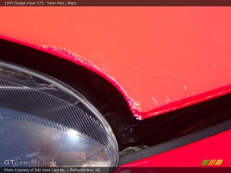 Viper Red / Black 1997 Dodge Viper GTS