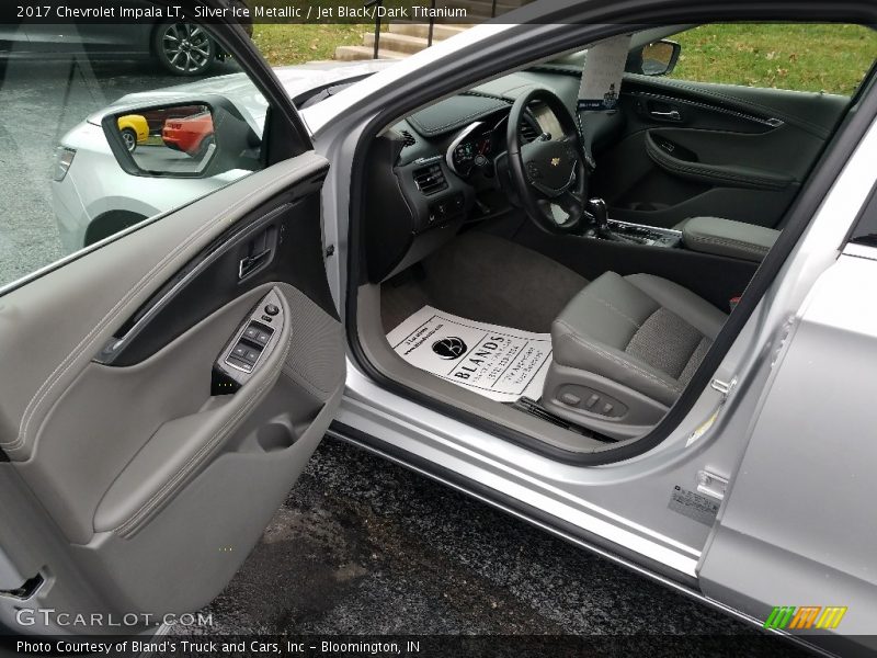 Silver Ice Metallic / Jet Black/Dark Titanium 2017 Chevrolet Impala LT