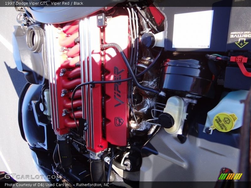 Viper Red / Black 1997 Dodge Viper GTS