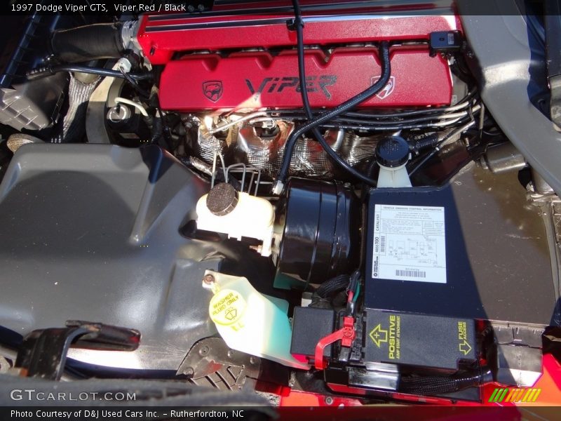 Viper Red / Black 1997 Dodge Viper GTS