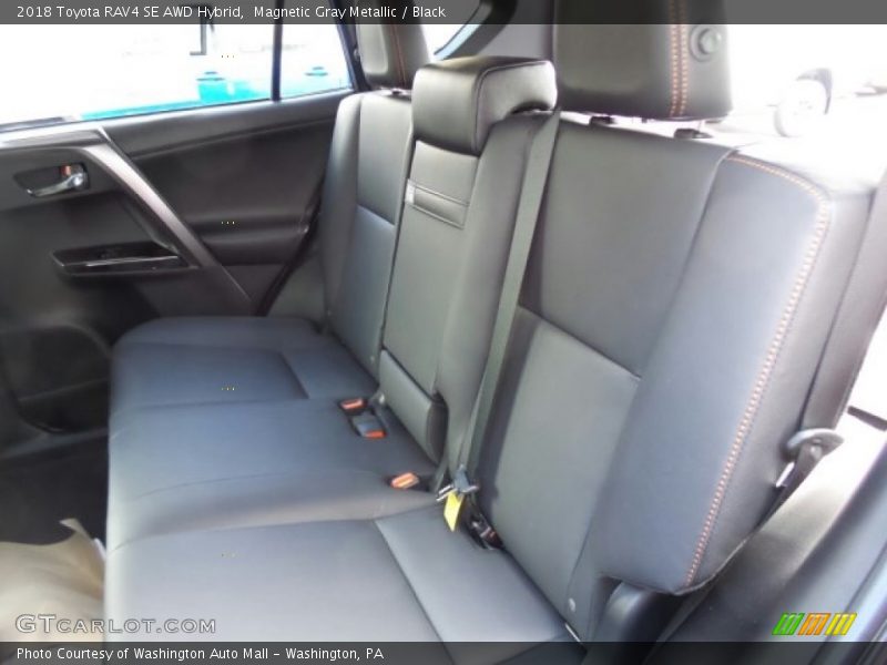 Magnetic Gray Metallic / Black 2018 Toyota RAV4 SE AWD Hybrid