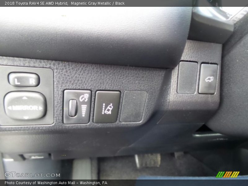 Magnetic Gray Metallic / Black 2018 Toyota RAV4 SE AWD Hybrid