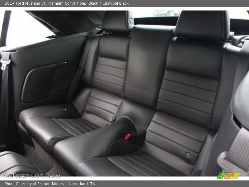 Black / Charcoal Black 2014 Ford Mustang V6 Premium Convertible