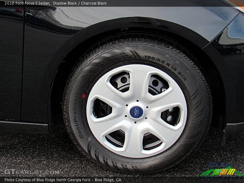 Shadow Black / Charcoal Black 2018 Ford Focus S Sedan