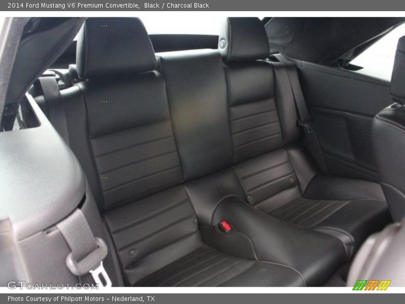 Black / Charcoal Black 2014 Ford Mustang V6 Premium Convertible