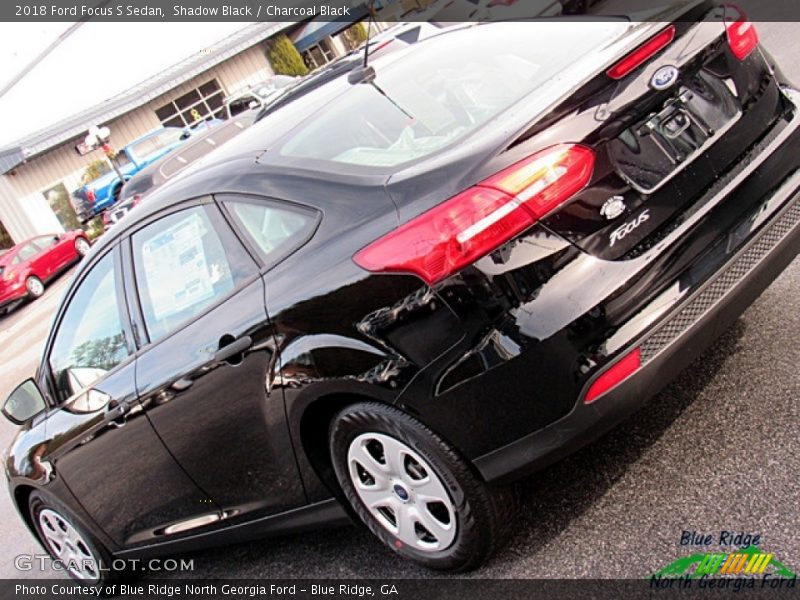 Shadow Black / Charcoal Black 2018 Ford Focus S Sedan