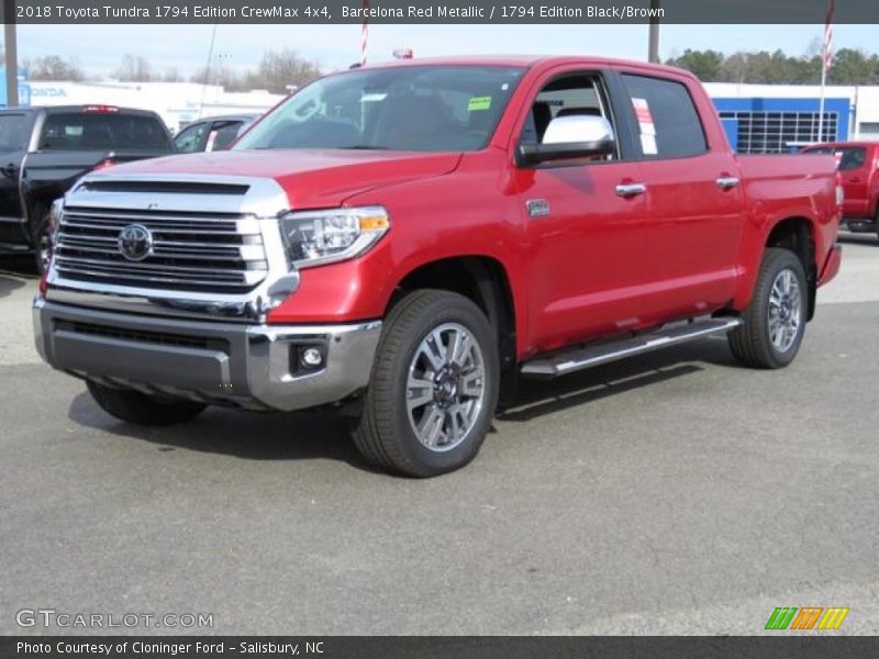 Front 3/4 View of 2018 Tundra 1794 Edition CrewMax 4x4
