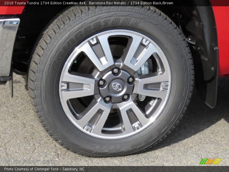  2018 Tundra 1794 Edition CrewMax 4x4 Wheel