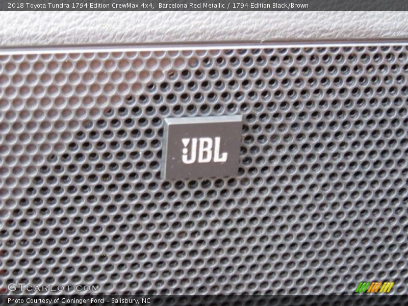 Barcelona Red Metallic / 1794 Edition Black/Brown 2018 Toyota Tundra 1794 Edition CrewMax 4x4