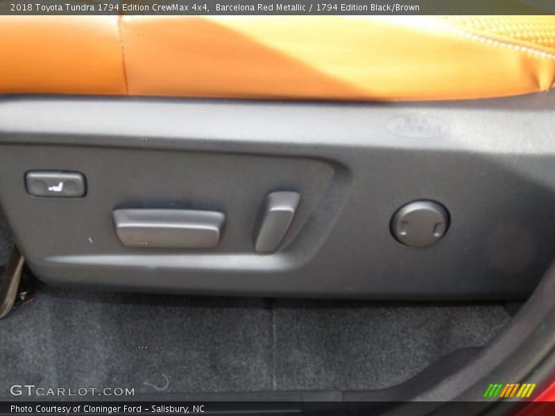 Barcelona Red Metallic / 1794 Edition Black/Brown 2018 Toyota Tundra 1794 Edition CrewMax 4x4