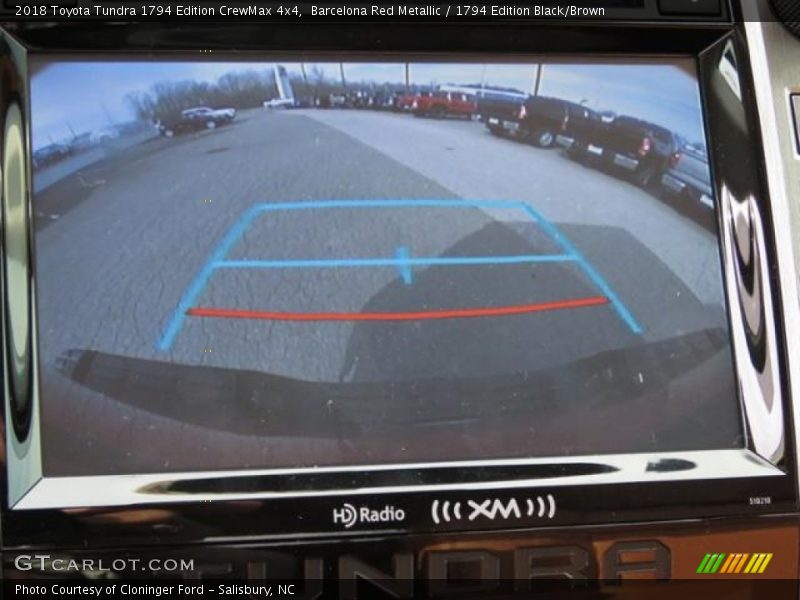 Barcelona Red Metallic / 1794 Edition Black/Brown 2018 Toyota Tundra 1794 Edition CrewMax 4x4