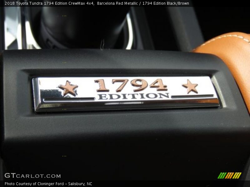  2018 Tundra 1794 Edition CrewMax 4x4 Logo