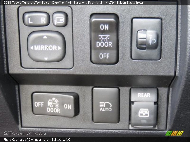 Barcelona Red Metallic / 1794 Edition Black/Brown 2018 Toyota Tundra 1794 Edition CrewMax 4x4