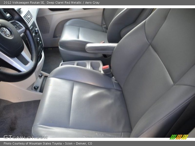 Deep Claret Red Metallic / Aero Gray 2012 Volkswagen Routan SE