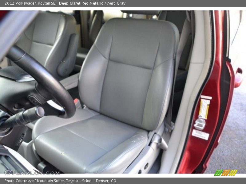 Deep Claret Red Metallic / Aero Gray 2012 Volkswagen Routan SE