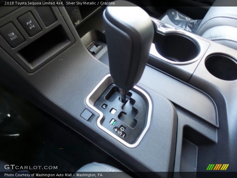 Silver Sky Metallic / Graphite 2018 Toyota Sequoia Limited 4x4