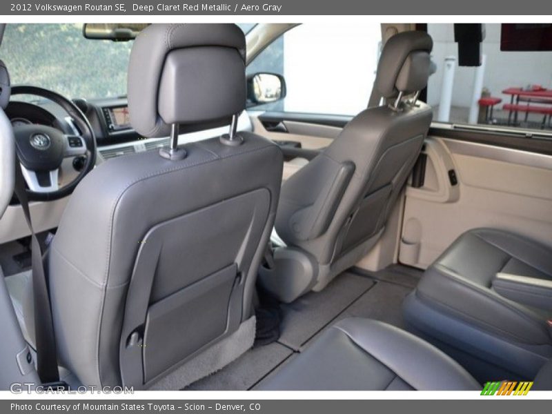 Deep Claret Red Metallic / Aero Gray 2012 Volkswagen Routan SE
