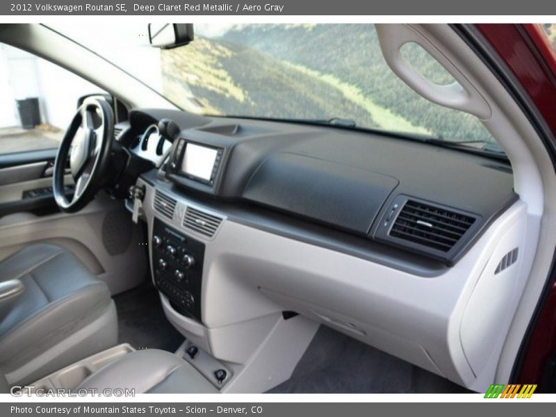 Deep Claret Red Metallic / Aero Gray 2012 Volkswagen Routan SE