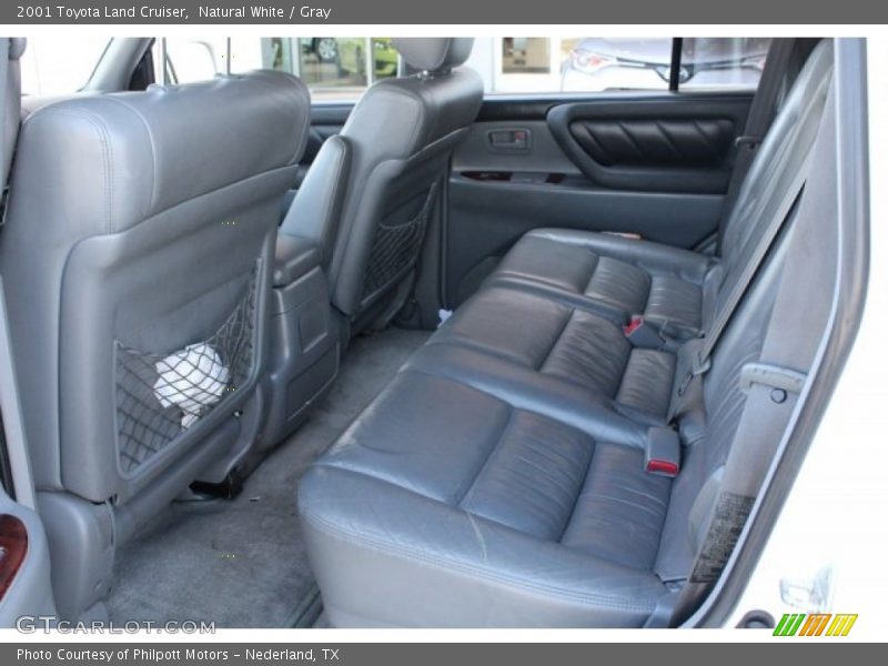 Natural White / Gray 2001 Toyota Land Cruiser