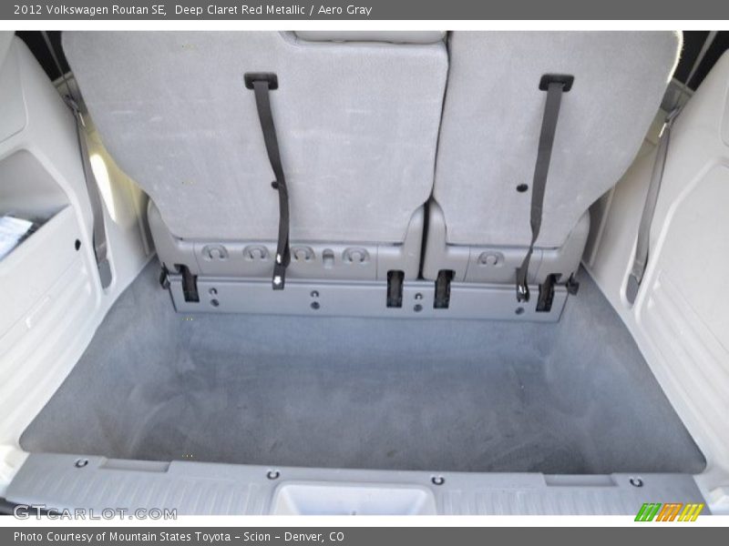 Deep Claret Red Metallic / Aero Gray 2012 Volkswagen Routan SE