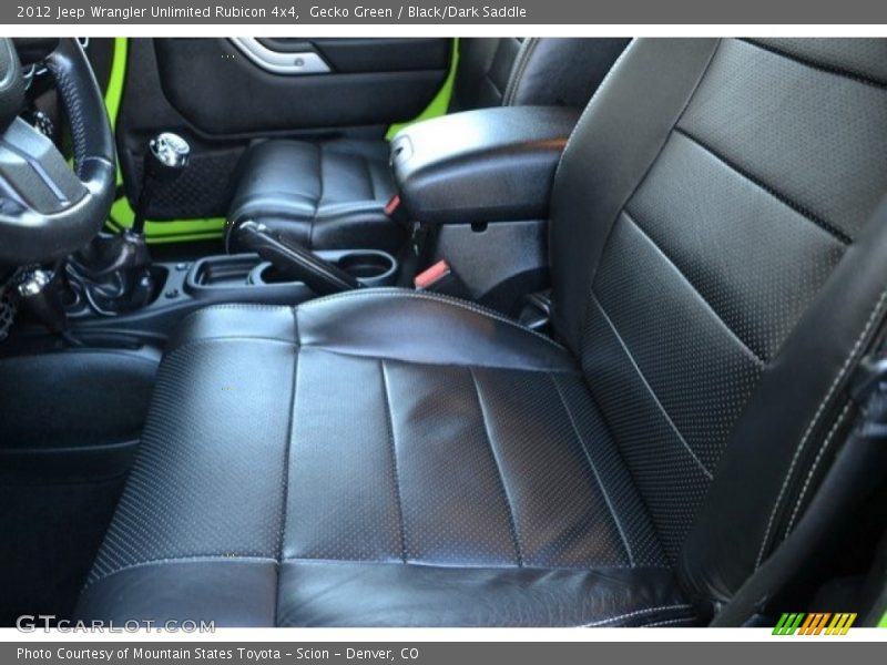Gecko Green / Black/Dark Saddle 2012 Jeep Wrangler Unlimited Rubicon 4x4