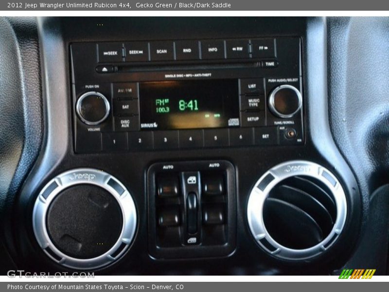 Gecko Green / Black/Dark Saddle 2012 Jeep Wrangler Unlimited Rubicon 4x4