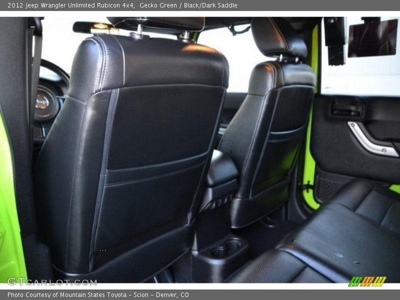 Gecko Green / Black/Dark Saddle 2012 Jeep Wrangler Unlimited Rubicon 4x4