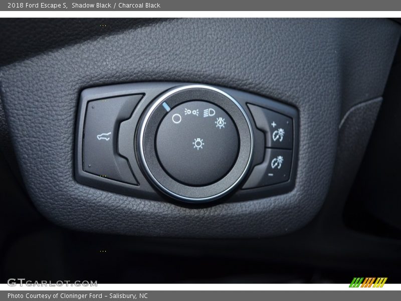 Shadow Black / Charcoal Black 2018 Ford Escape S