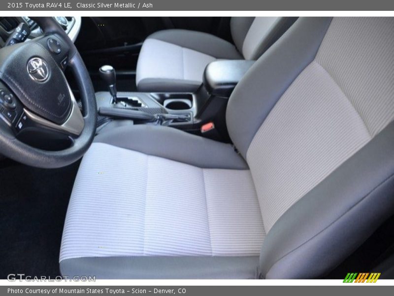 Classic Silver Metallic / Ash 2015 Toyota RAV4 LE