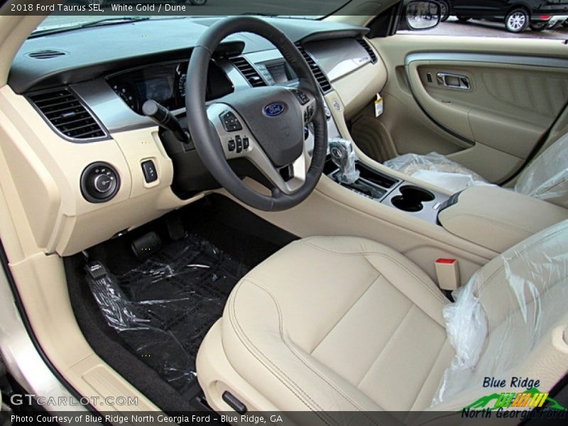 White Gold / Dune 2018 Ford Taurus SEL