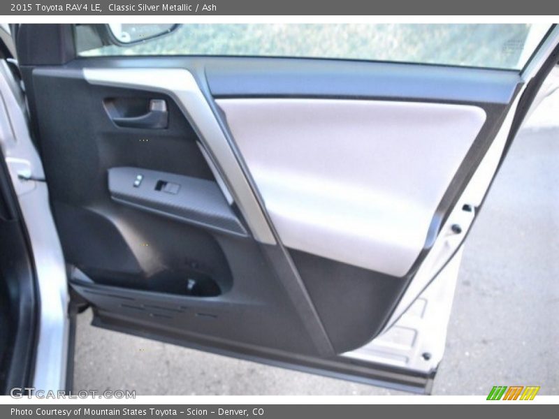 Classic Silver Metallic / Ash 2015 Toyota RAV4 LE