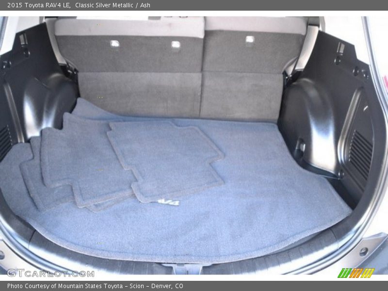 Classic Silver Metallic / Ash 2015 Toyota RAV4 LE