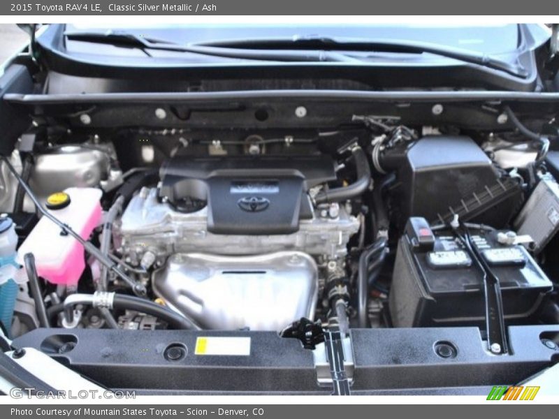 Classic Silver Metallic / Ash 2015 Toyota RAV4 LE