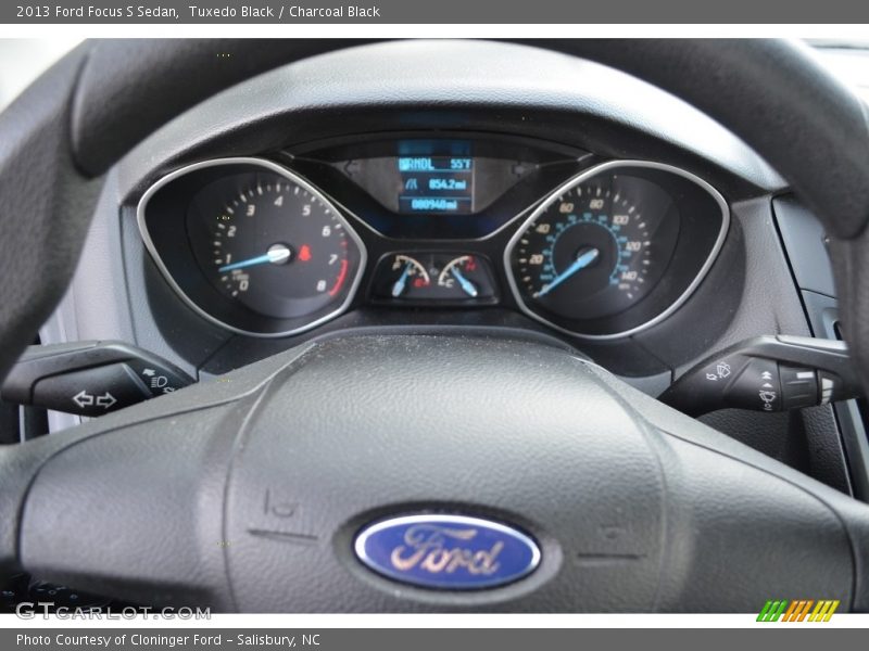 Tuxedo Black / Charcoal Black 2013 Ford Focus S Sedan