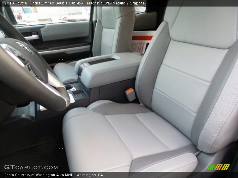 Front Seat of 2018 Tundra Limited Double Cab 4x4