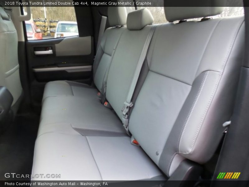 Rear Seat of 2018 Tundra Limited Double Cab 4x4
