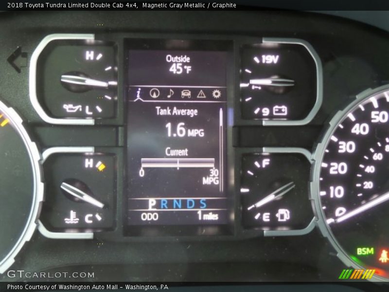 Magnetic Gray Metallic / Graphite 2018 Toyota Tundra Limited Double Cab 4x4