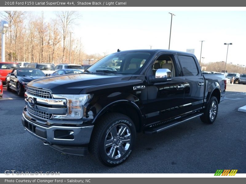 Shadow Black / Light Camel 2018 Ford F150 Lariat SuperCrew 4x4