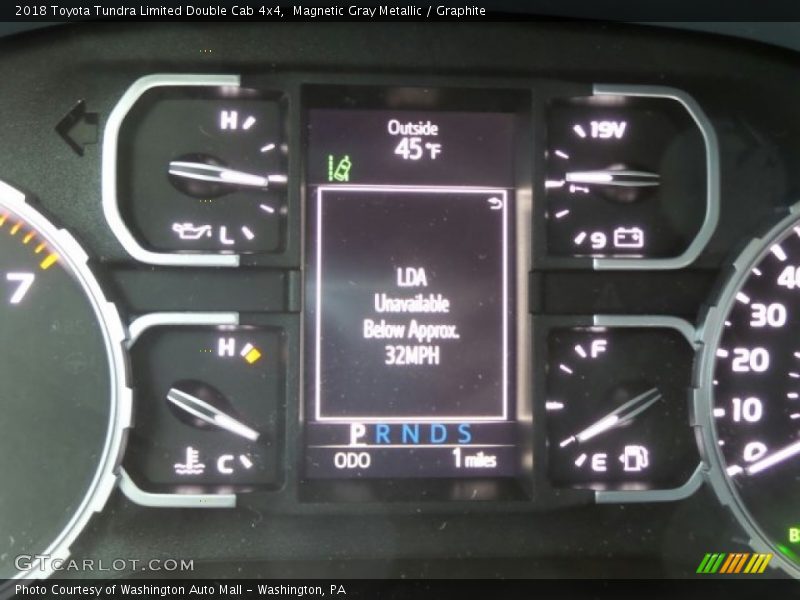 Magnetic Gray Metallic / Graphite 2018 Toyota Tundra Limited Double Cab 4x4