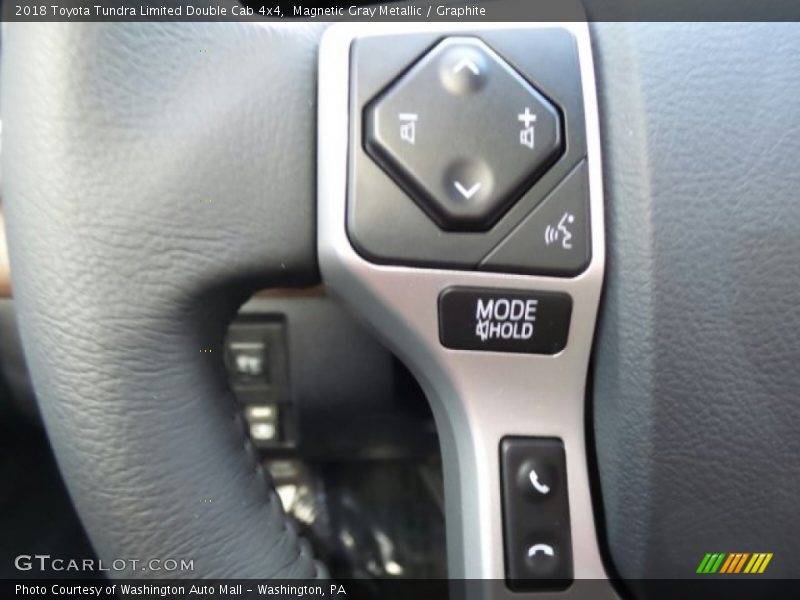 Controls of 2018 Tundra Limited Double Cab 4x4