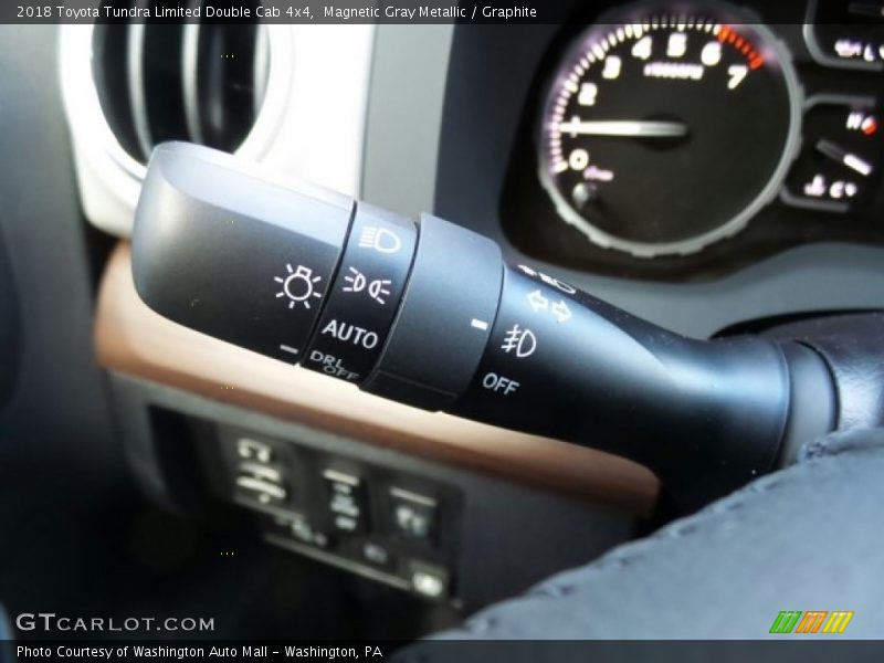 Controls of 2018 Tundra Limited Double Cab 4x4