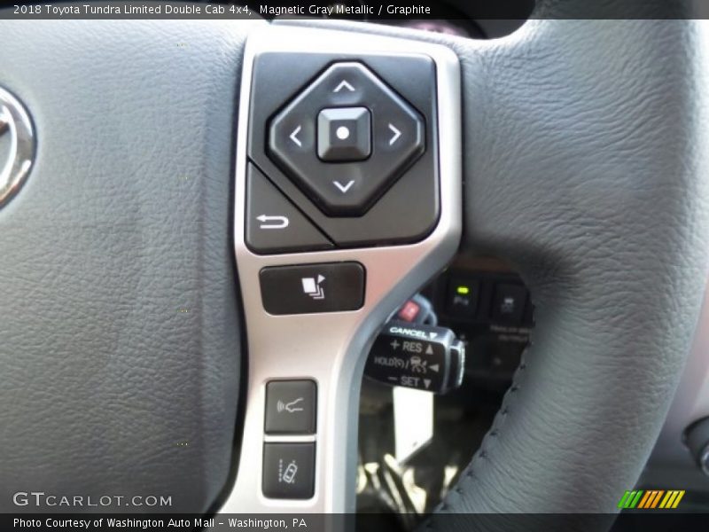 Controls of 2018 Tundra Limited Double Cab 4x4