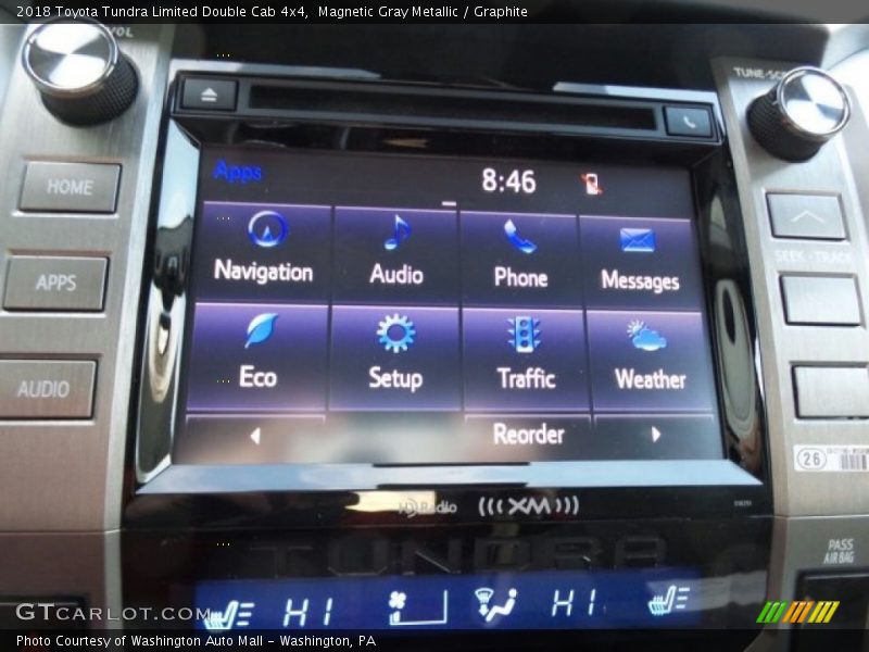 Magnetic Gray Metallic / Graphite 2018 Toyota Tundra Limited Double Cab 4x4