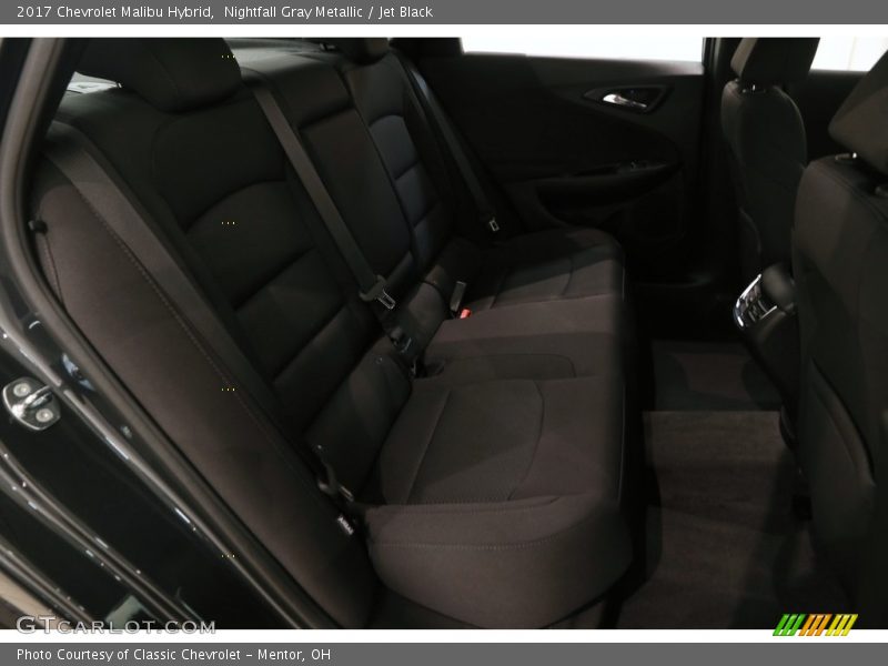 Nightfall Gray Metallic / Jet Black 2017 Chevrolet Malibu Hybrid