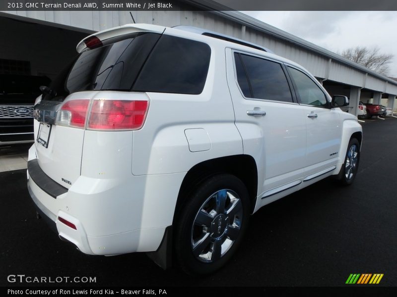 Summit White / Jet Black 2013 GMC Terrain Denali AWD