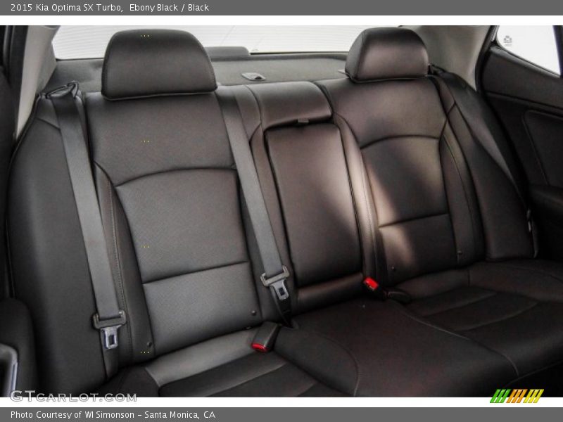 Ebony Black / Black 2015 Kia Optima SX Turbo