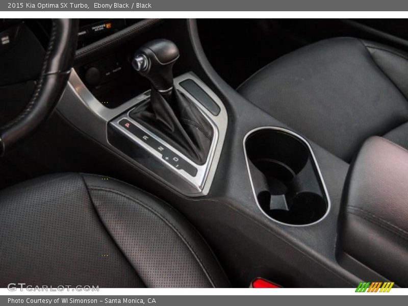 Ebony Black / Black 2015 Kia Optima SX Turbo